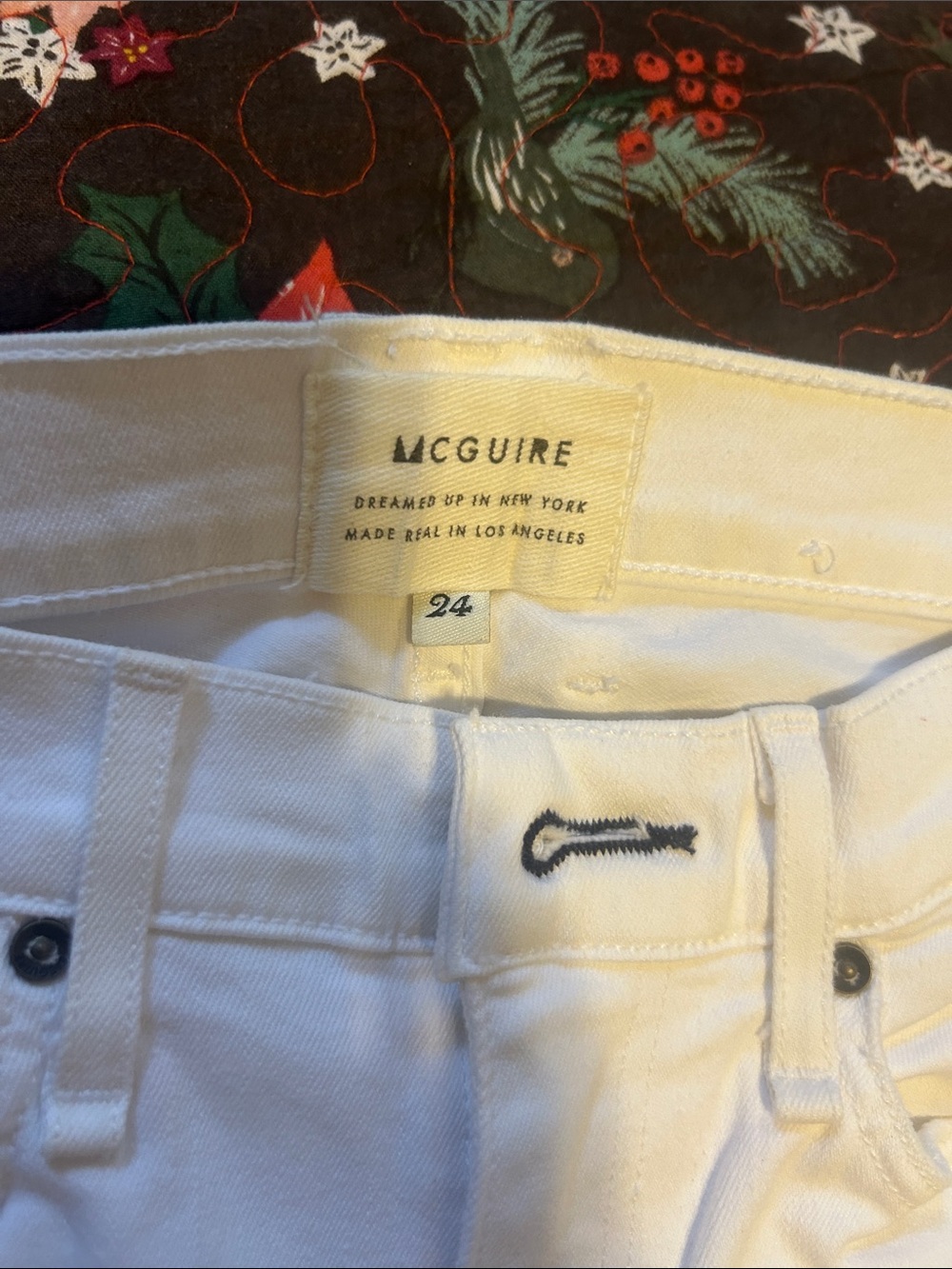 McGuire classic  JeansWhite Denim Jeans - Clean White Style